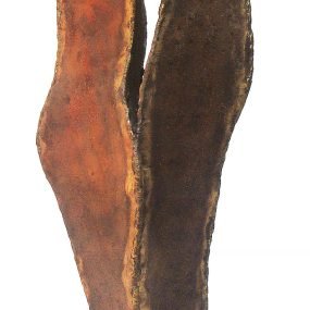 Casal - 65 x 27 x 27cm - Latão - 1978