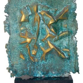Amassado - 40 x 30 x 0,4cm - Bronze - 1981