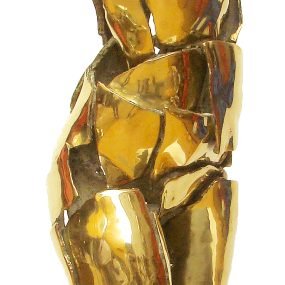 Torso fragmentado - 105 x 40 x 30 cm - Bronze - 1993