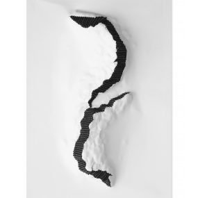 Sutura - 122 x 85 x 2 cm - Aço carbono laqueado - 2005