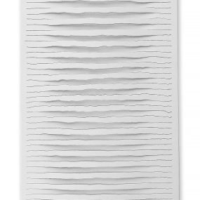 Frestas - 150 x 58 x 0,4 cm - Aço corten laqueado - 2005