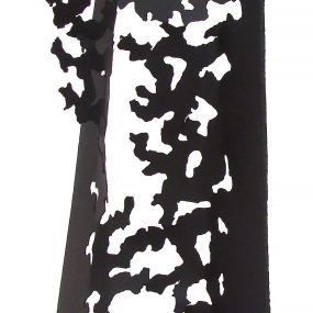 Renda explosão - 150 x 60 x 35 cm - Aço corten laqueado - 2006
