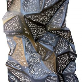 Fibra amassado - 110 x 70 x 24 cm - Aço carbono laqueado - 2007
