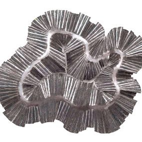 Caminhos - 128 x 100 x 12 cm - Aço