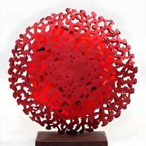 Roda e efeito - 50 x 12 cm - Aço