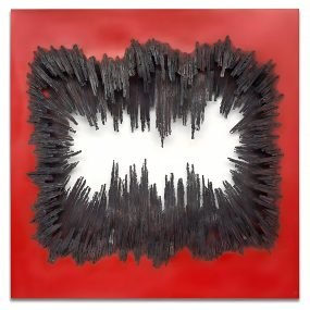 Vazado duplo  - 120 x 120 x 10 cm - Aço